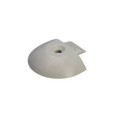 End cap f. Airline profile anchor rail 4001-AL