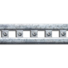 S-Line® guide rail 3010-GS, galvanised stl., 7480 mm