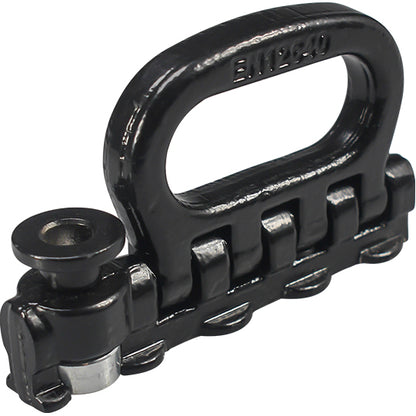 Quadruple airline fitting 702, stl., hinged