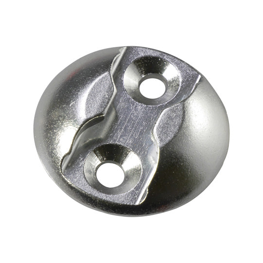 Airline lashing plate point, aluminum