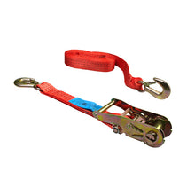 Lashing strap 3015, 4m, 35mm, LC1500, STF 150daN, carabiner
