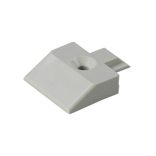 End cap f. Airline profile anchor rail 4002-AL