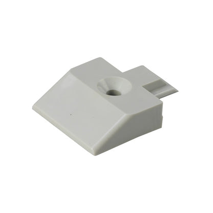 End cap f. Airline profile anchor rail 4002-AL