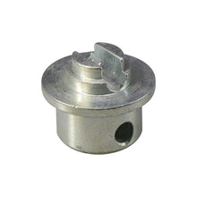 S-Line® combination spigot ø 19/24 mm w/ slot 9 mm, galvanised