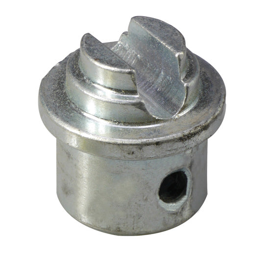 S-Line® combination spigot ø 19/24 mm w/ slot 9 mm, galvanised