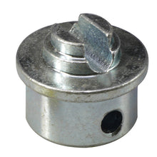 S-Line® combination spigot ø 19/24 mm w/ slot 9 mm, galvanised