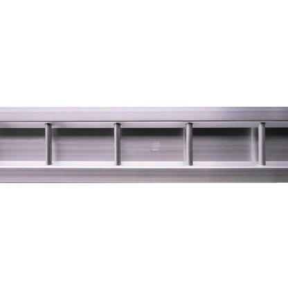 S-Line® stångförankringsskena 3116-AL, anodiserad aluminium, 6400 mm