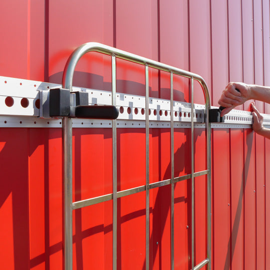 Roll container securing set, stl., five-piece