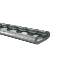 S-Line® Airline profile anchor rail 4000, raw stl., 2400 mm