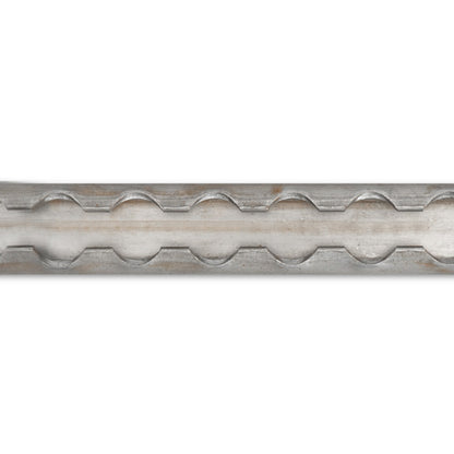S-Line® Airline profile anchor rail 4000, raw stl., 2400 mm