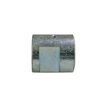 End spigot f. clothes rail, galvanised stl.