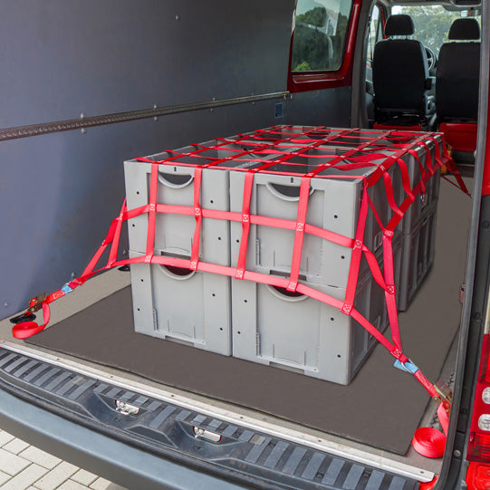 Lastsäkringsnät, 1800 x 1200 mm, med D-ringar