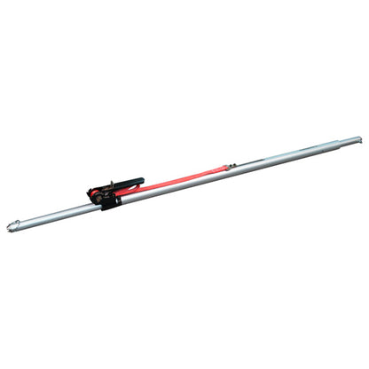 Stepless round lock. beam, aluminum, 2000 - 2600 mm