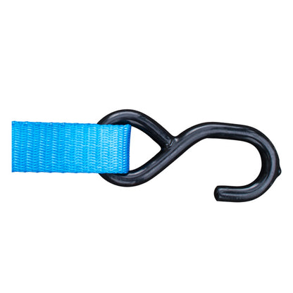 Transporter restraint net, polyester blue