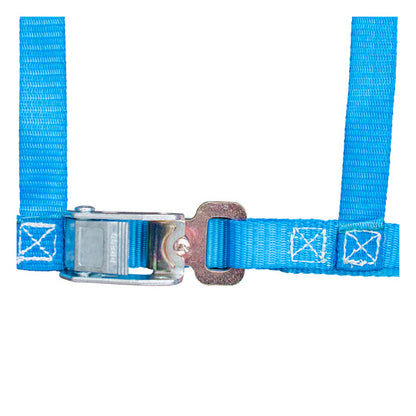 Transporter restraint net, polyester blue