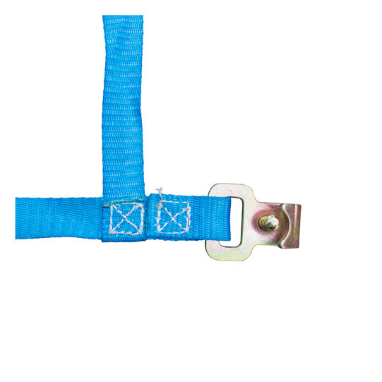 Transporter restraint net, polyester blue