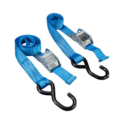 Transporter restraint net, polyester blue