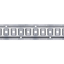 S-Line® slotted-hole anchor channel 3008-AL, aluminum, 3000 mm