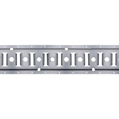 S-Line® slotted-hole anchor channel 3008-AL, aluminum, 3000 mm