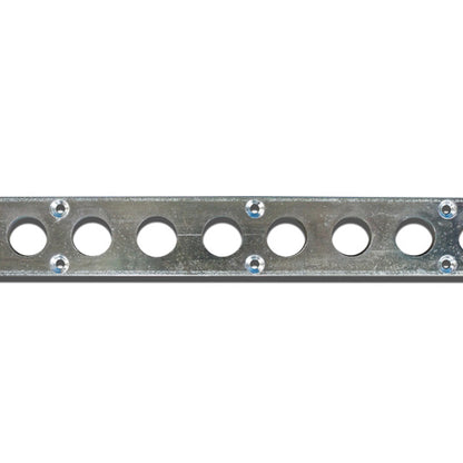Round-hole anchor channel 3004, galvanised stl., 2990 mm