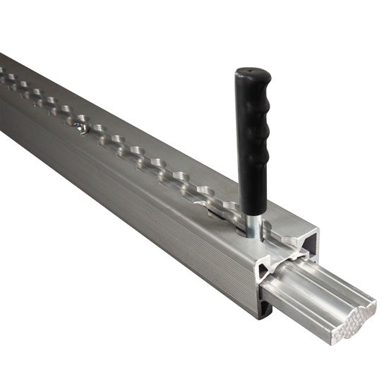 GSP-lätt fyrkantig låsbalk, AL, 1730–1905 mm, BC 800 daN