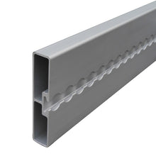 Airline insert profile 6001, aluminum anodised, 3600/100 mm