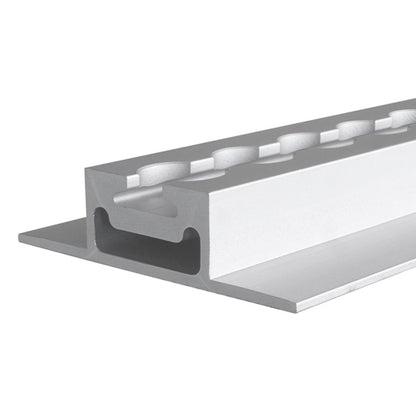 Airline profile anchor rail 4010-AL, aluminum anodised, 4170 mm