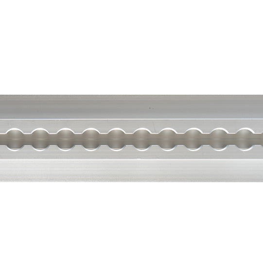 Airline profile anchor rail 4010-AL, aluminum anodised, 4170 mm