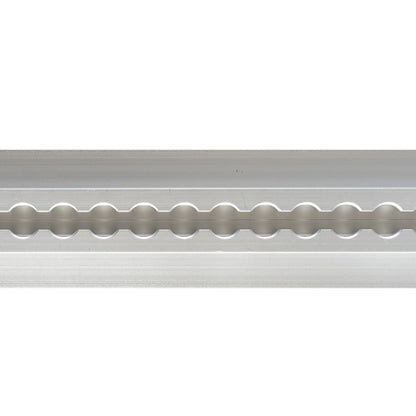 Airline profile anchor rail 4010-AL, aluminum anodised, 4170 mm