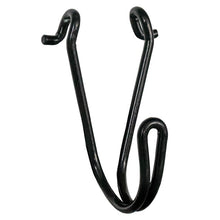 Wire hook, stl., black powder-coated, BL 50 daN
