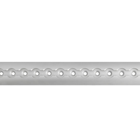 Airline profile anchor rail 4001-AL, aluminum anodised, 6000 mm