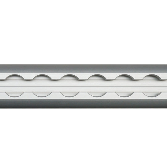 Airline profile anchor rail 4014-AL, 6 m, anodised aluminium