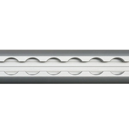 Airline profile anchor rail 4014-AL, 6 m, anodised aluminium