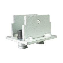 S-Line® GSP foot with double spigot for airline rails (50 mm)