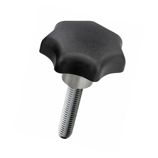 Star grip Ø50mm w/ bush and external thread M10x35