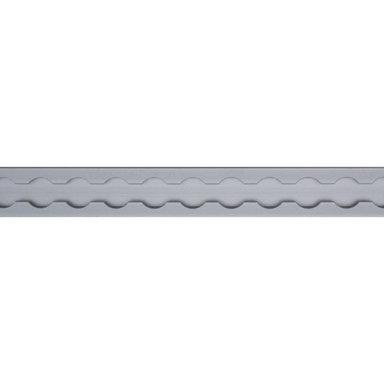 Airline profile anchor rail 4002-AL light, anodised aluminium,
