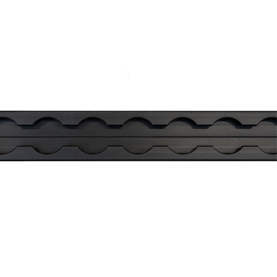 Airlineprofil-Ankersch.4002-AL light, black anodised aluminium,