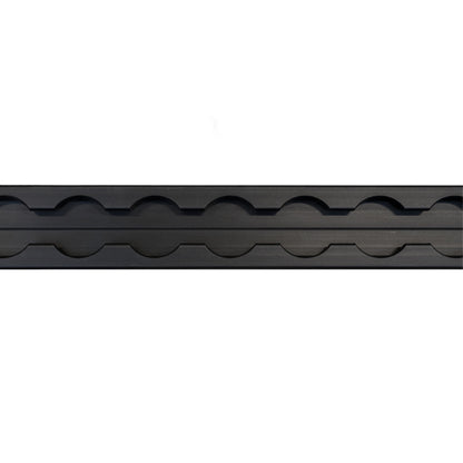 Airlineprofil-Ankersch.4002-AL light, black anodised aluminium,