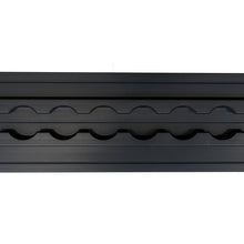 S-Line airline profile anchor bracket 4009-AL, black anodised,