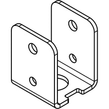 Mounting, bottom end piece for LCV locking beam