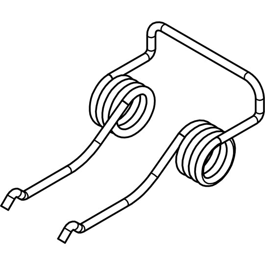 Torsion spring for LCV locking beam