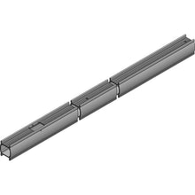 Support profile w. insertion option 2-fold for LCV barrier beam