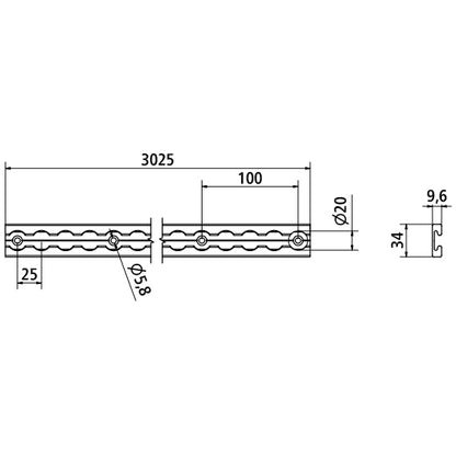 Lentoyhtiö-AS, Al/el, 400SA-06, 9,6×34×3025-m.B.-20×25