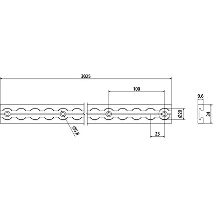 Airline-AS, Al/es, 400SA-16, 9,6×34×3025-m.B.-20×25