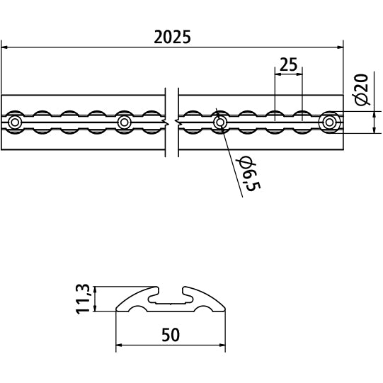 Airline-AS, Al/el, 411SA-04, 11,5×50×2025-m.B.-20×25