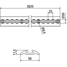 Airline-AS, Al/el, 411SA-04, 11,5×50×2025-m.B.-20×25