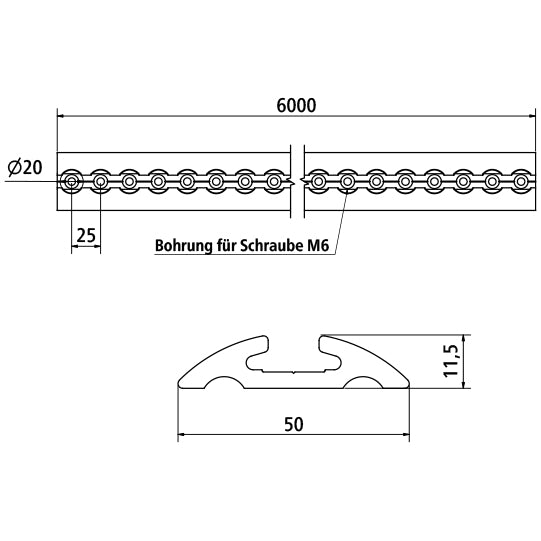 Airline-AS, Al/el, 411SA-08, 11,5×50×6000-m.B.-20×25