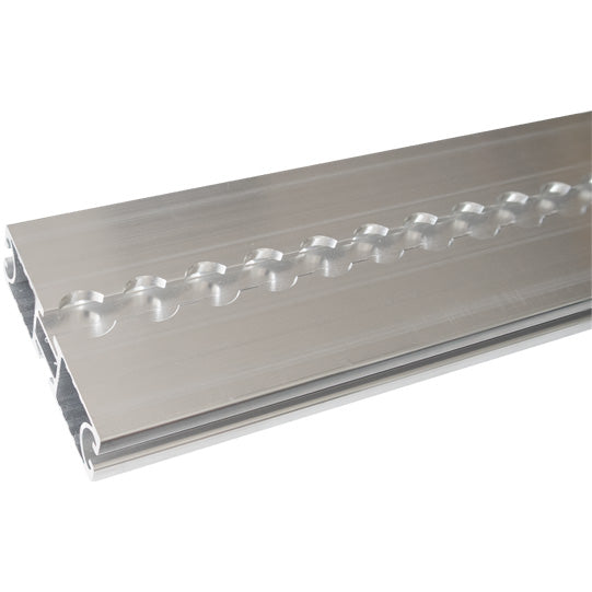Ilmalukkopaneeli 463SA-10. 100 x 30 x 6000 mm. alumiiniaihio