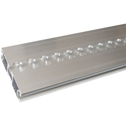 Ilmalukkopaneeli 463SA-10. 100 x 30 x 6000 mm. alumiiniaihio