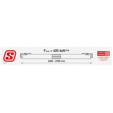 S-Line® intermediate wall closure w/ stl. end pieces